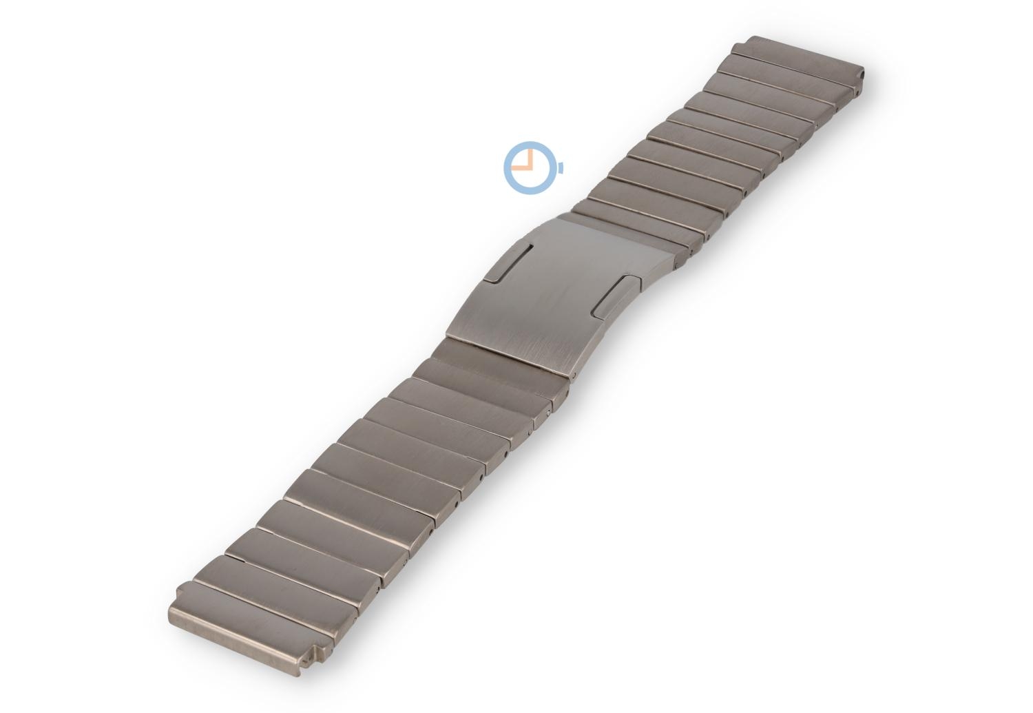 22mm Titan Uhrenarmband silber - Quick Switch