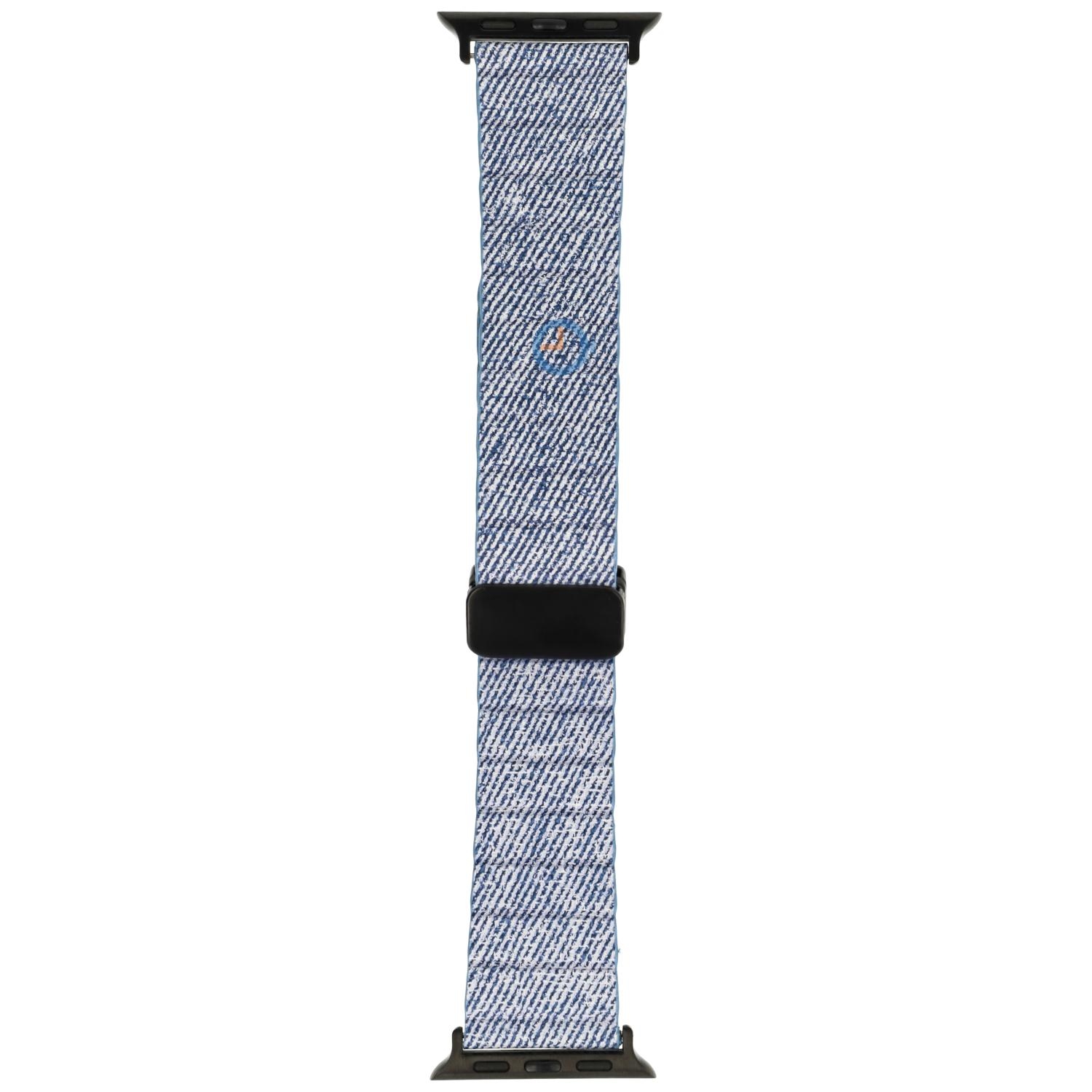 Apple Watch 41mm Magnet Band: Light Blue Denim
