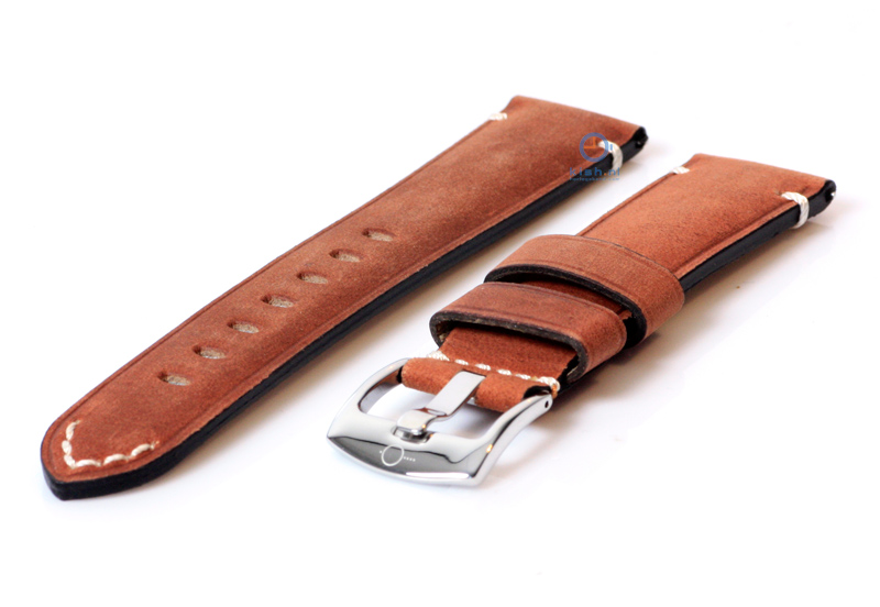 Vintage Uhrenarmband 20mm braun