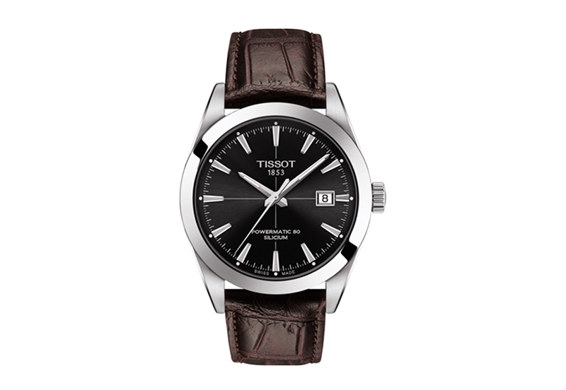 Tissot Uhrenarmband T1274071605101 braun Leder