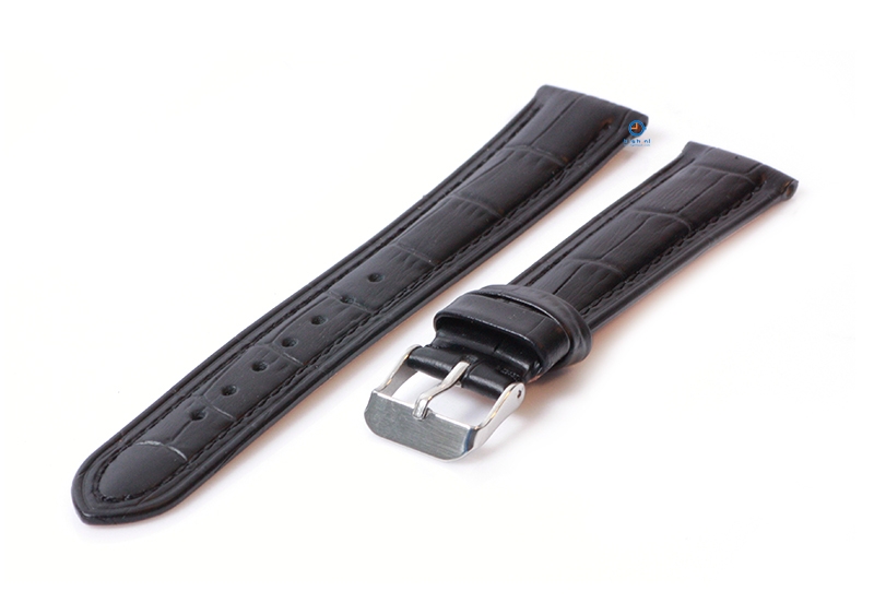 Universelles Armband für Seiko - 18mm - schwarz