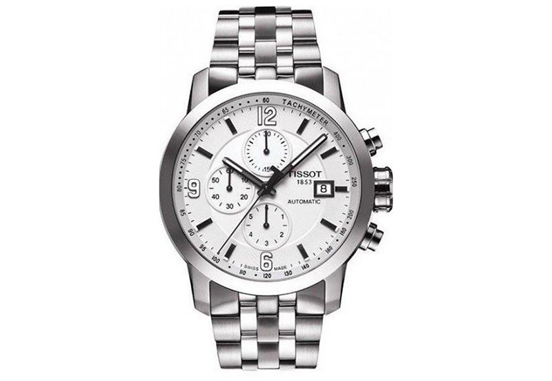 Tissot Uhrenarmband T0554271101700 silberner Stahl