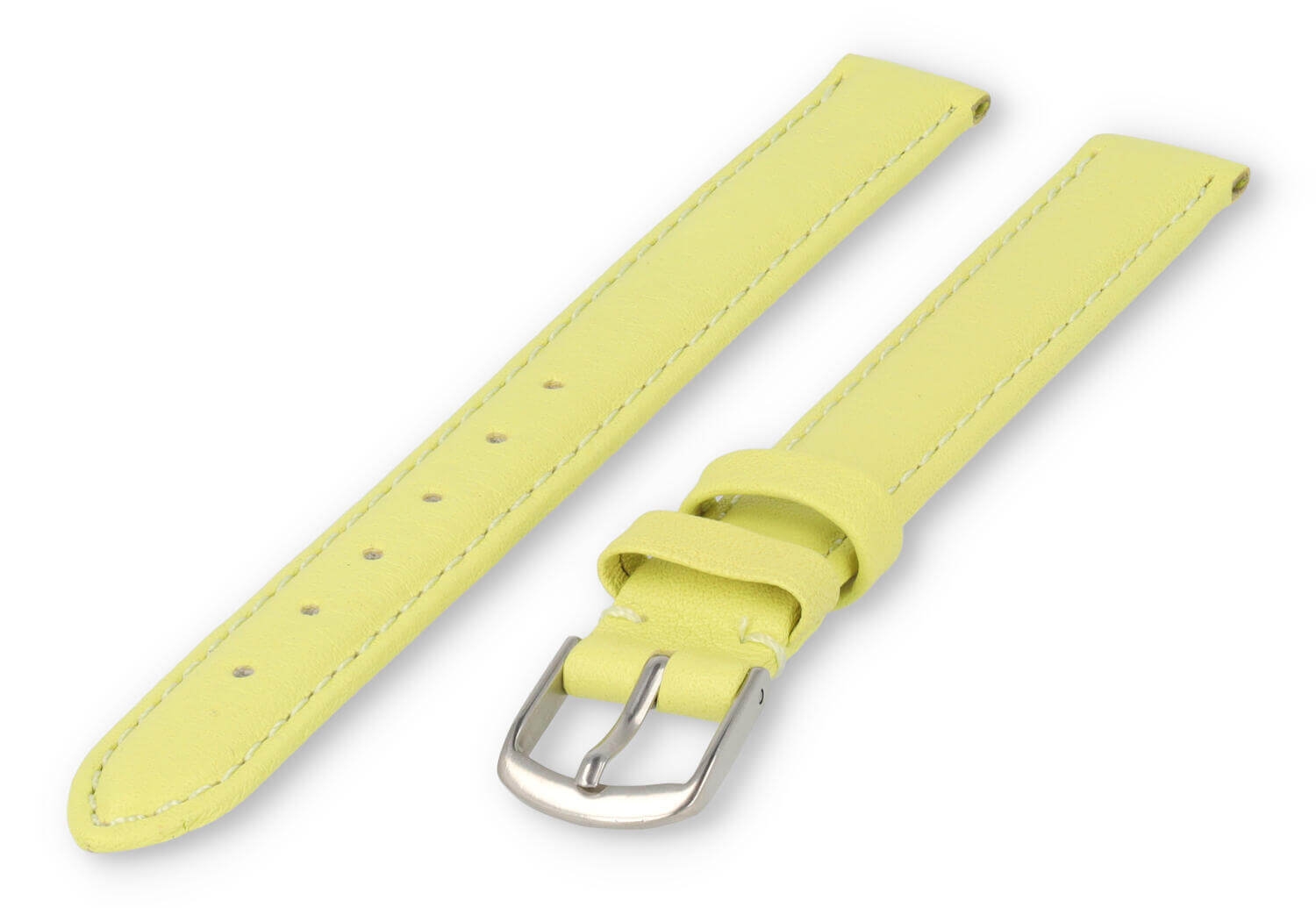 XL glatt Lederband - 12mm - Limette