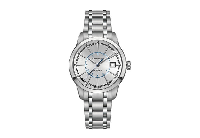 Hamilton Uhrenarmband H40555181 - silber Stahl