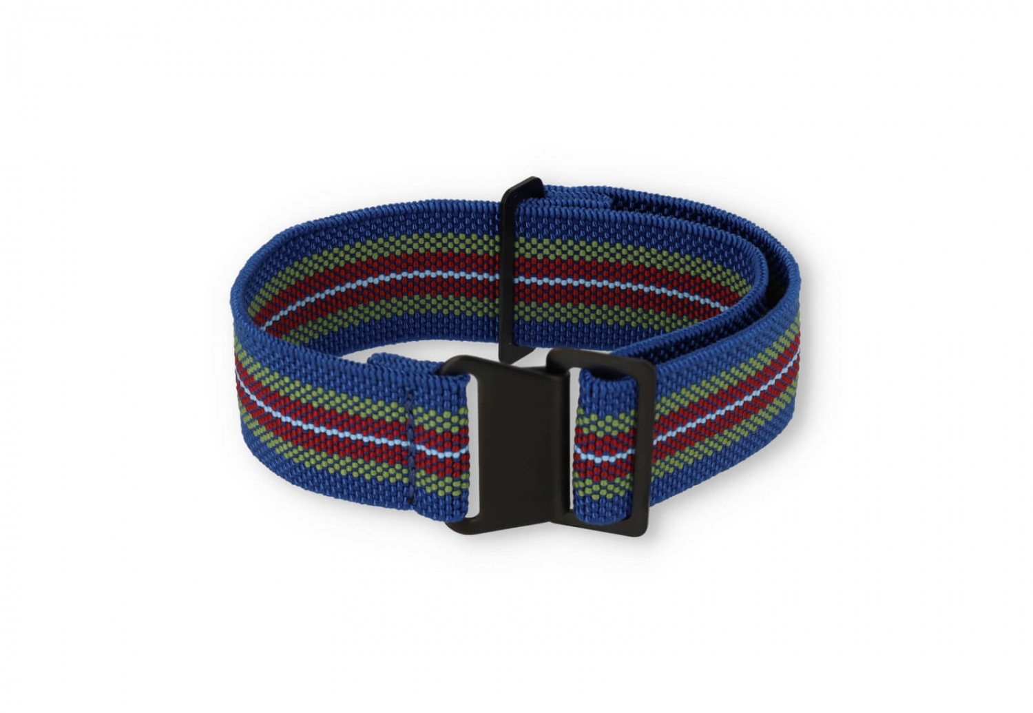 Elastische horlogeband 20mm nylon multicolor