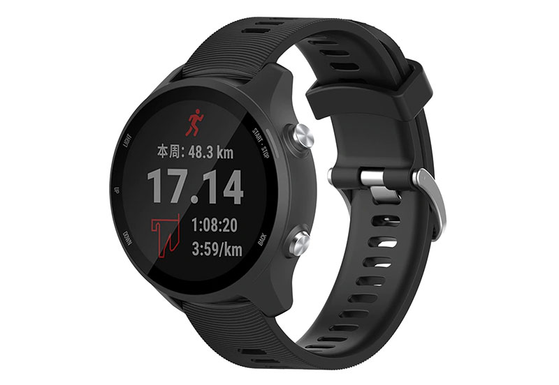 Garmin Forerunner 245 horlogeband zwart