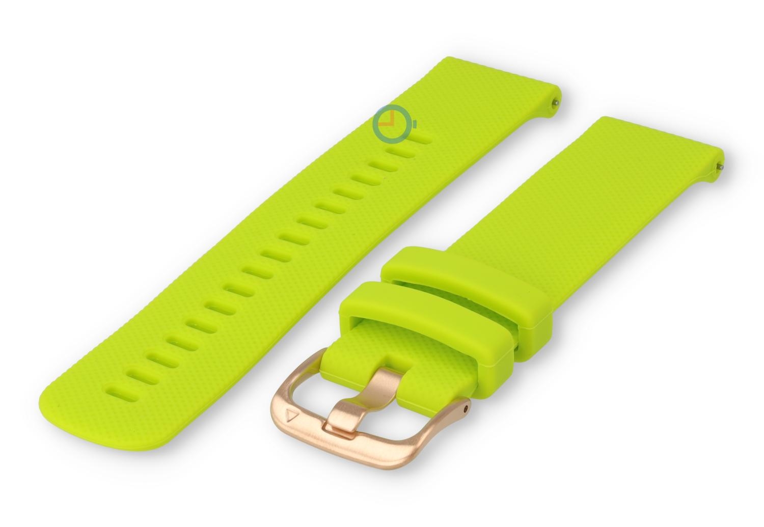 22mm Garmin Venu Uhrenarmband - neon grün