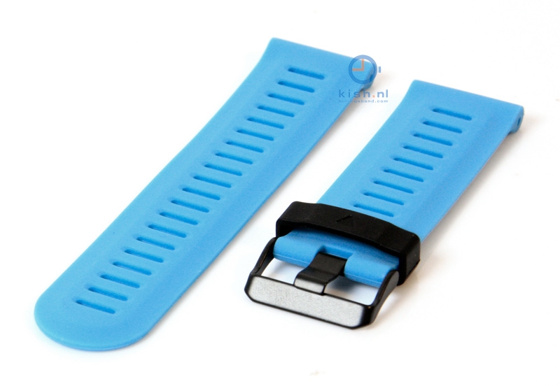 Universelles Uhrenarmband - 26mm hellblau Silikon