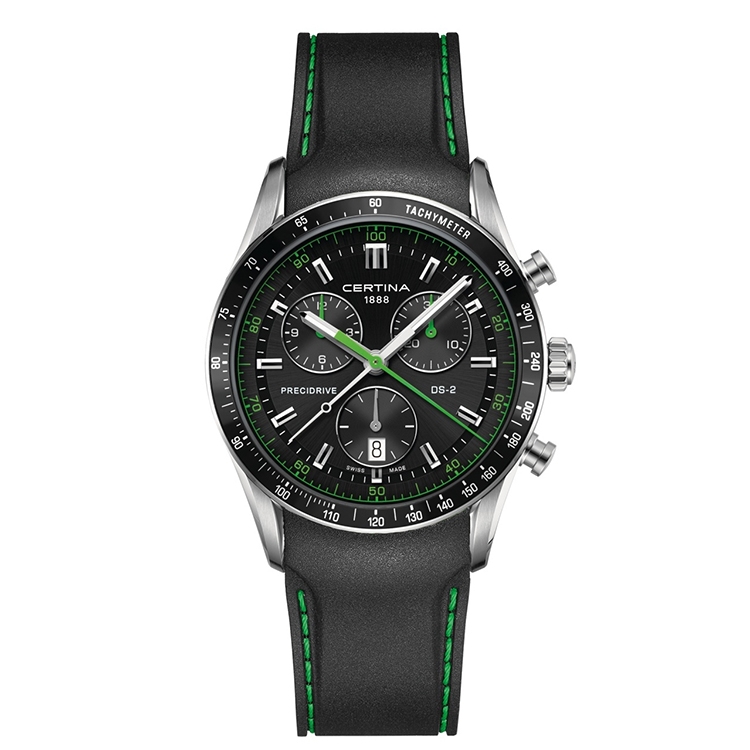 Certina Band C0244471705102A schwarzes Kautschuk