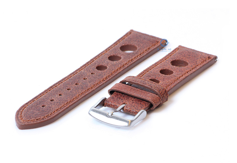 Rally Uhrenarmband 20mm hellbraun