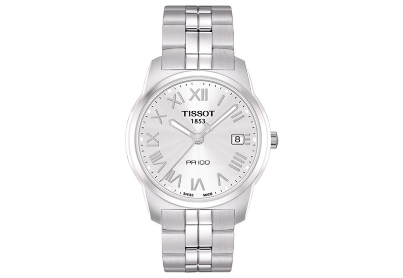 Tissot horlogeband T049410 zilver staal