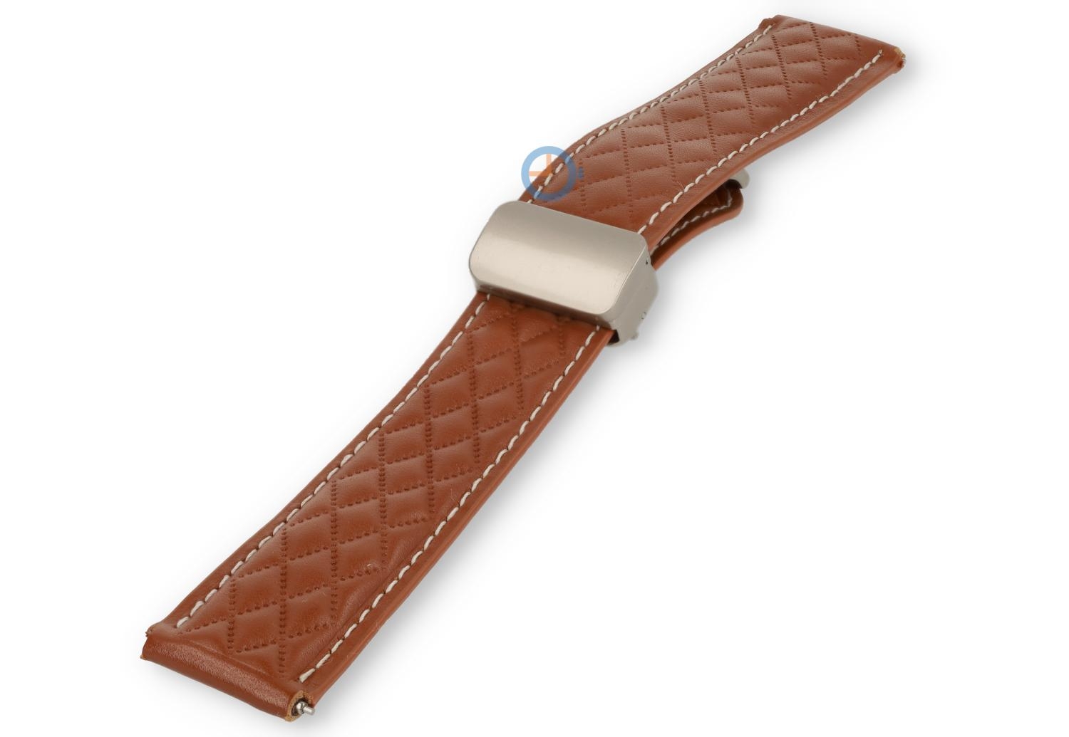 Magnet Uhrenarmband Luxus Leder - 20mm - braun