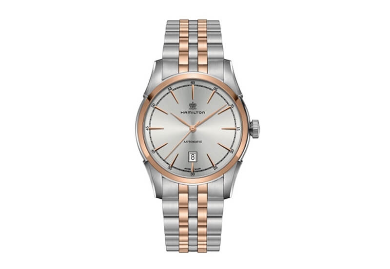 Hamilton Uhrenarmband H42425151 - bicolor Stahl