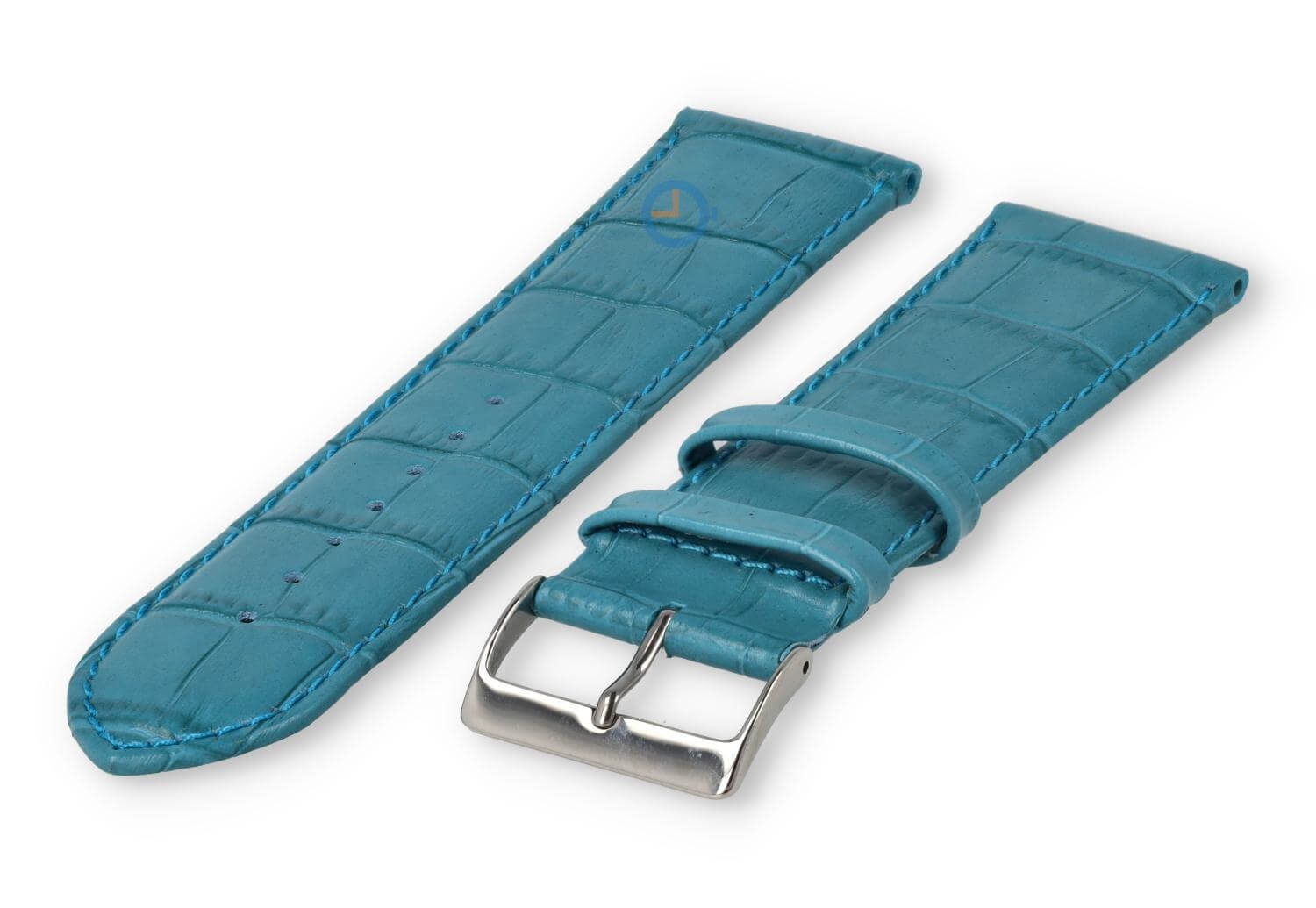XL Uhrenarmband aus Kalbsleder - 26mm - petrol