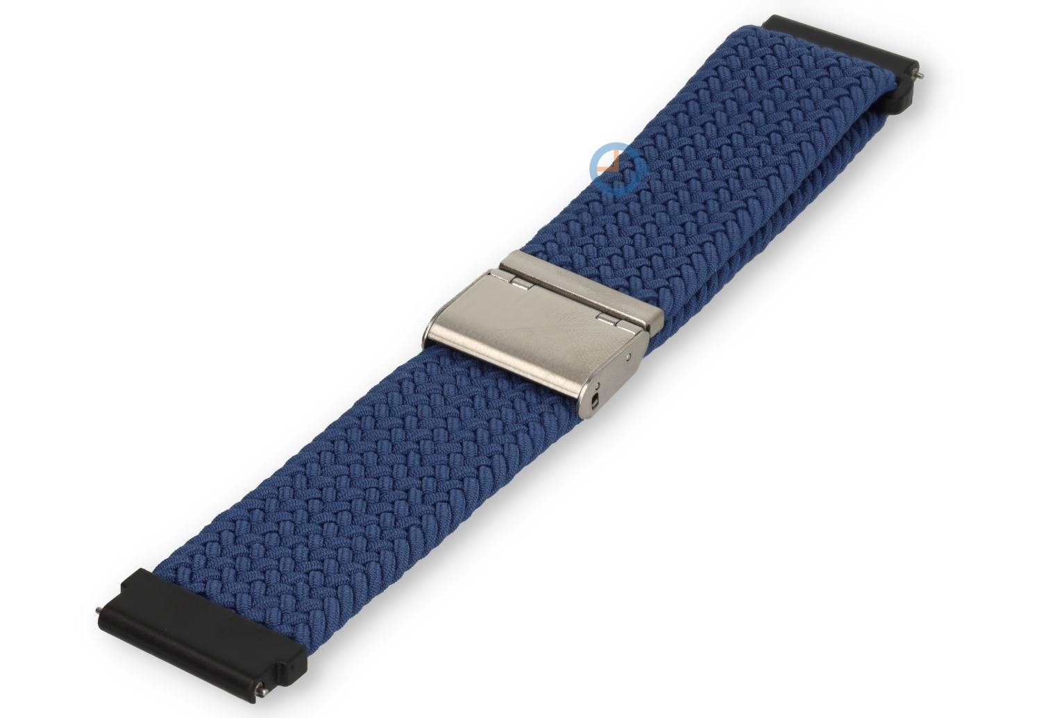 Wasserfestes elastisches Band - 22mm - blau Stoff