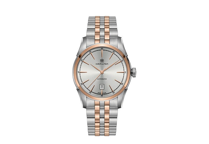 Hamilton Uhrenarmband H42425251 - bicolor Stahl