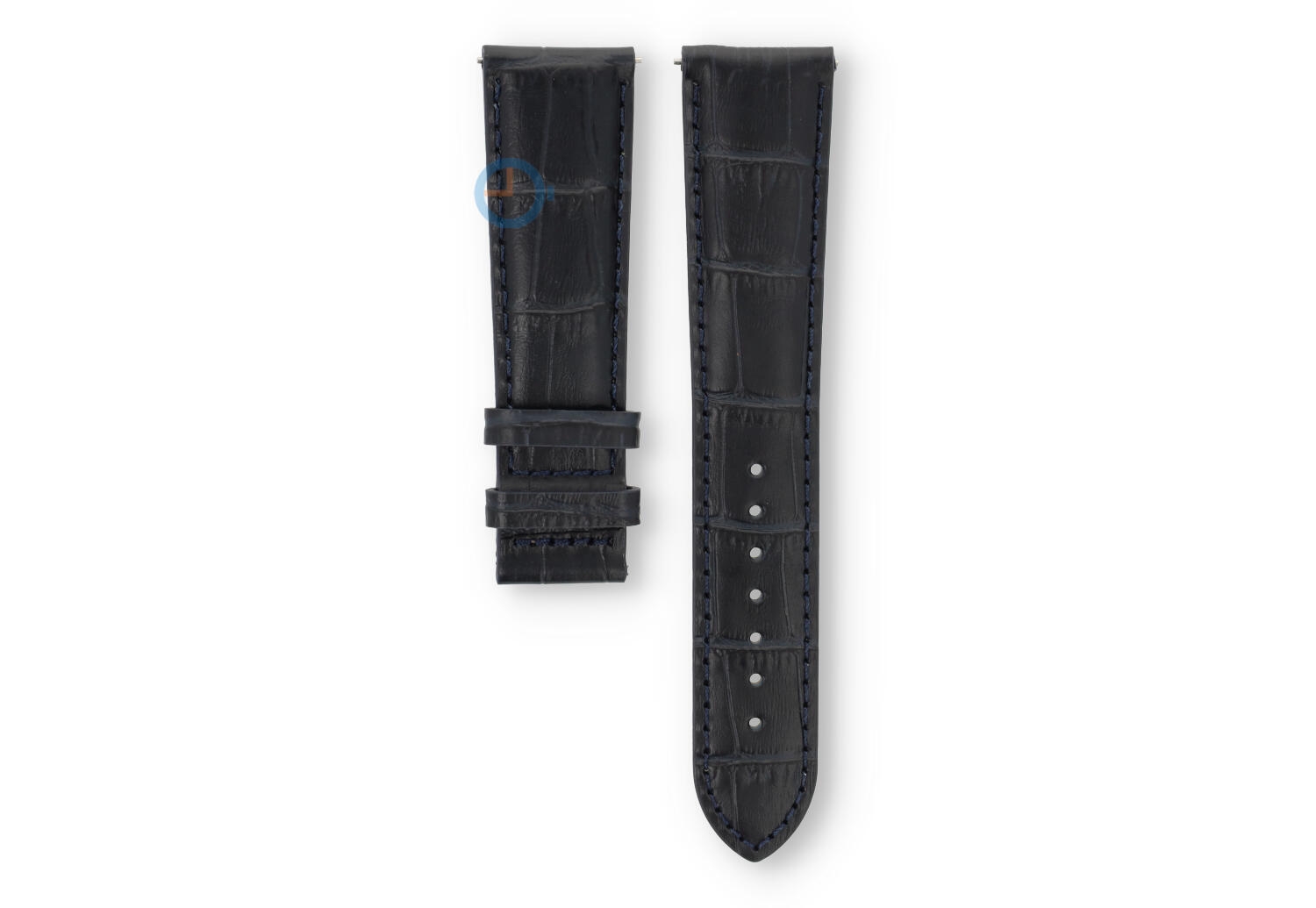Tissot Uhrenarmband T0994071604800 blau Leder