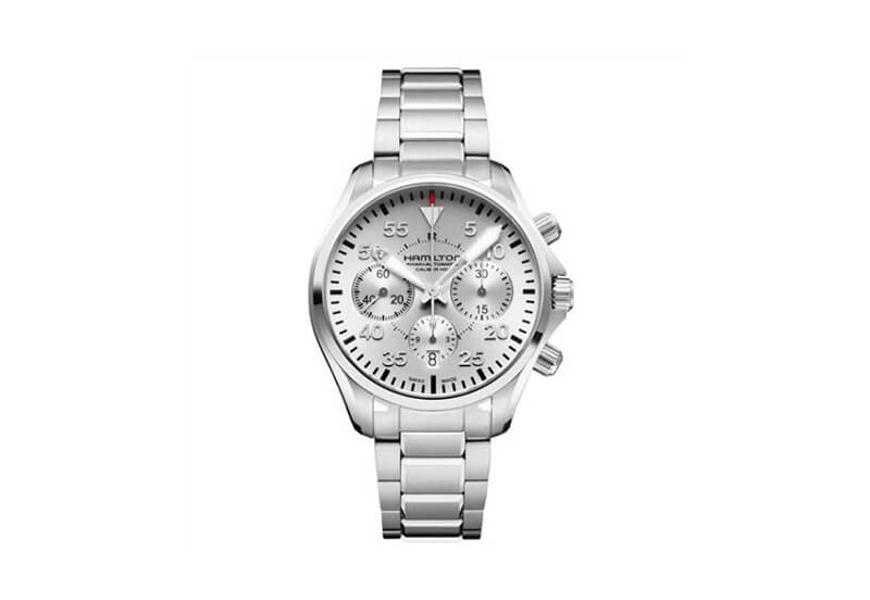 Hamilton Uhrenarmband H64666155 - silber Stahl