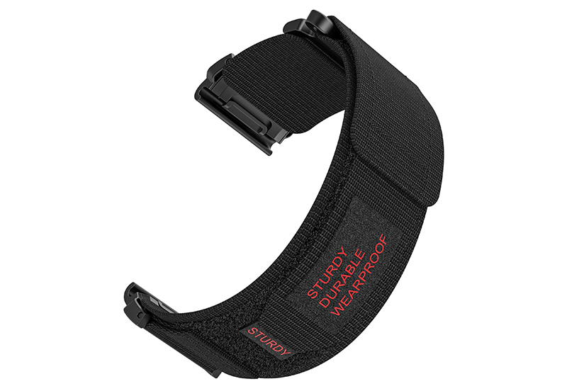 bandje - nylon 20mm - zwart