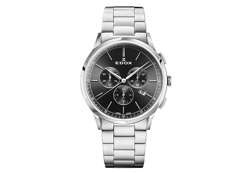 Edox Les Vauberts 34500 Uhrenarmband Braun