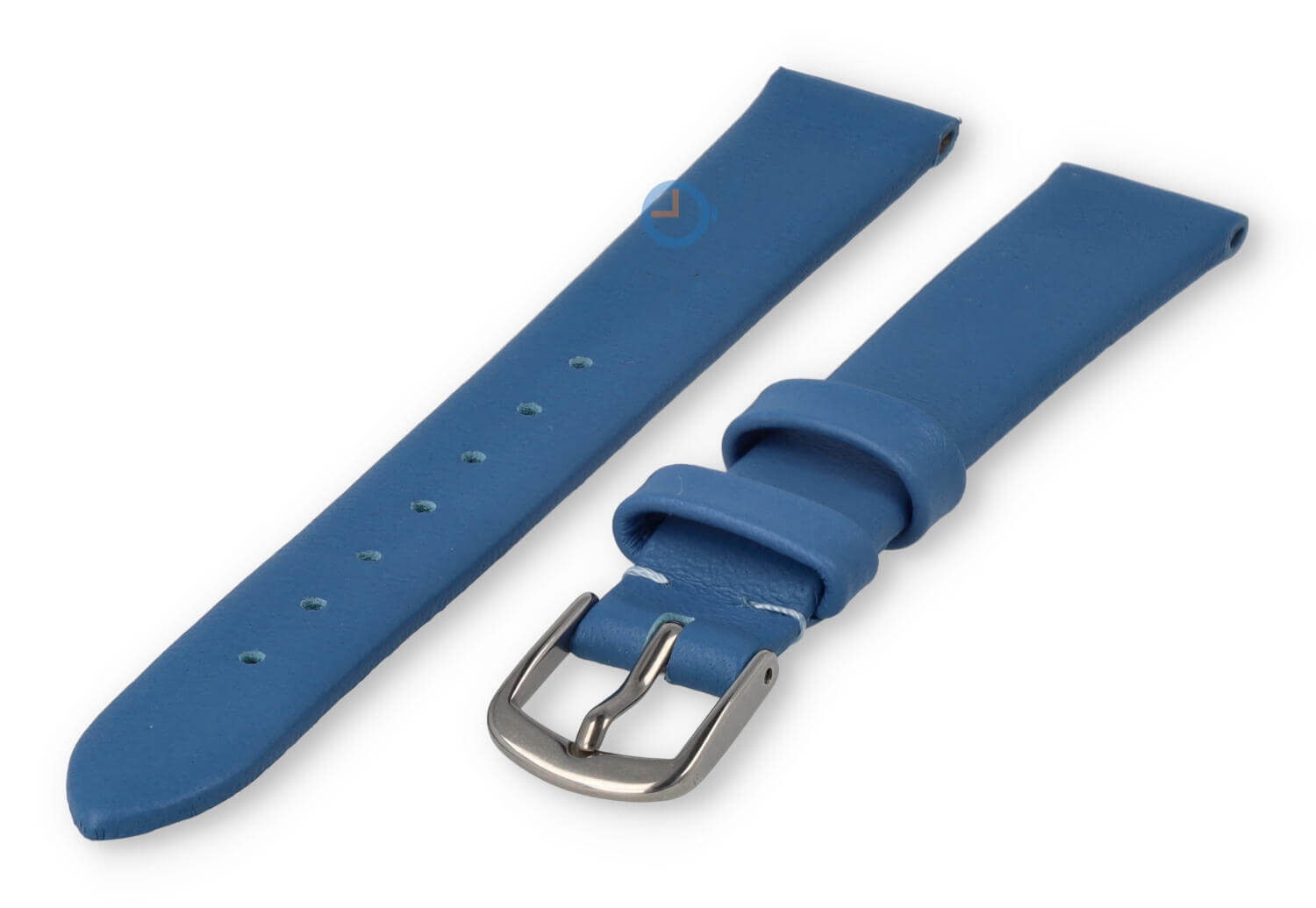 Nahtloses und glattes Uhrenarmband 12mm - seeblau
