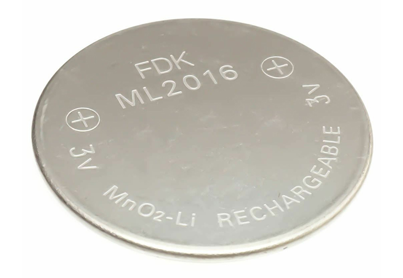 Wiederaufladbare Batterie ML2016