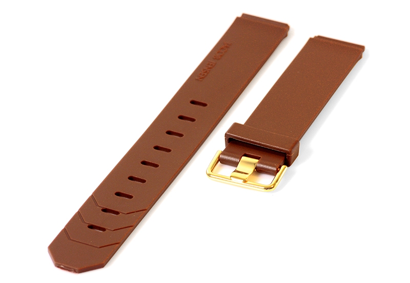 Jacob Jensen uhrenarmband - 19mm Braunes Rubber