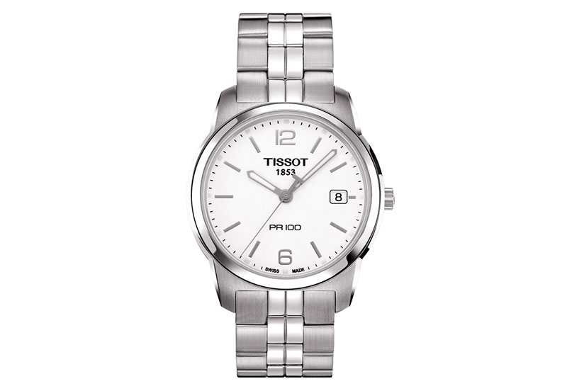 Tissot horlogeband T049410 zilver staal