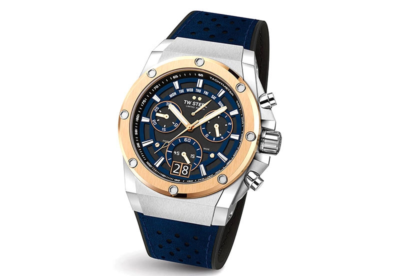 TW Steel Ace Genesis ACE122 Uhrenarmband blau - 30 mm