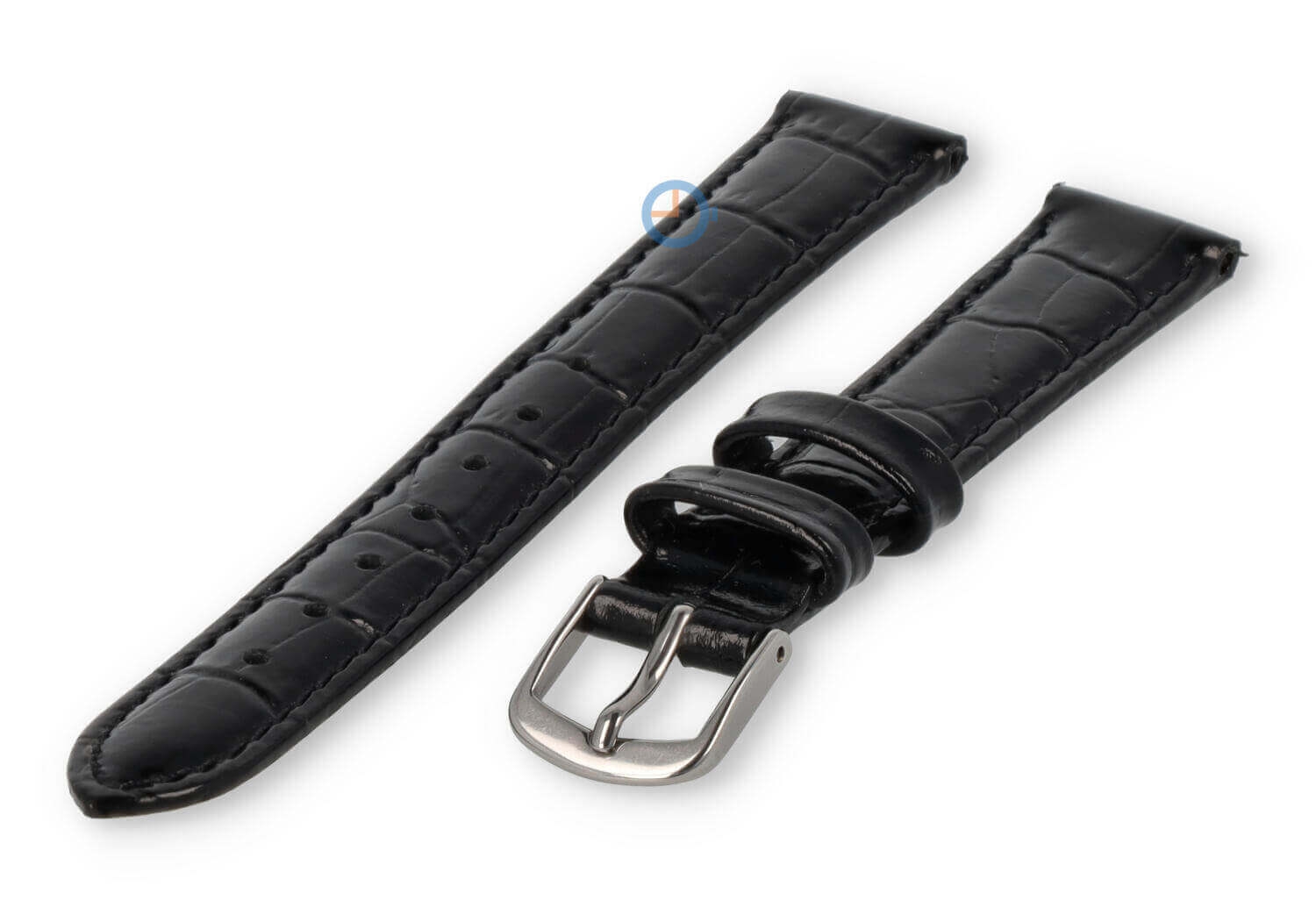 Damundgröße Lederband - 14mm - schwarz