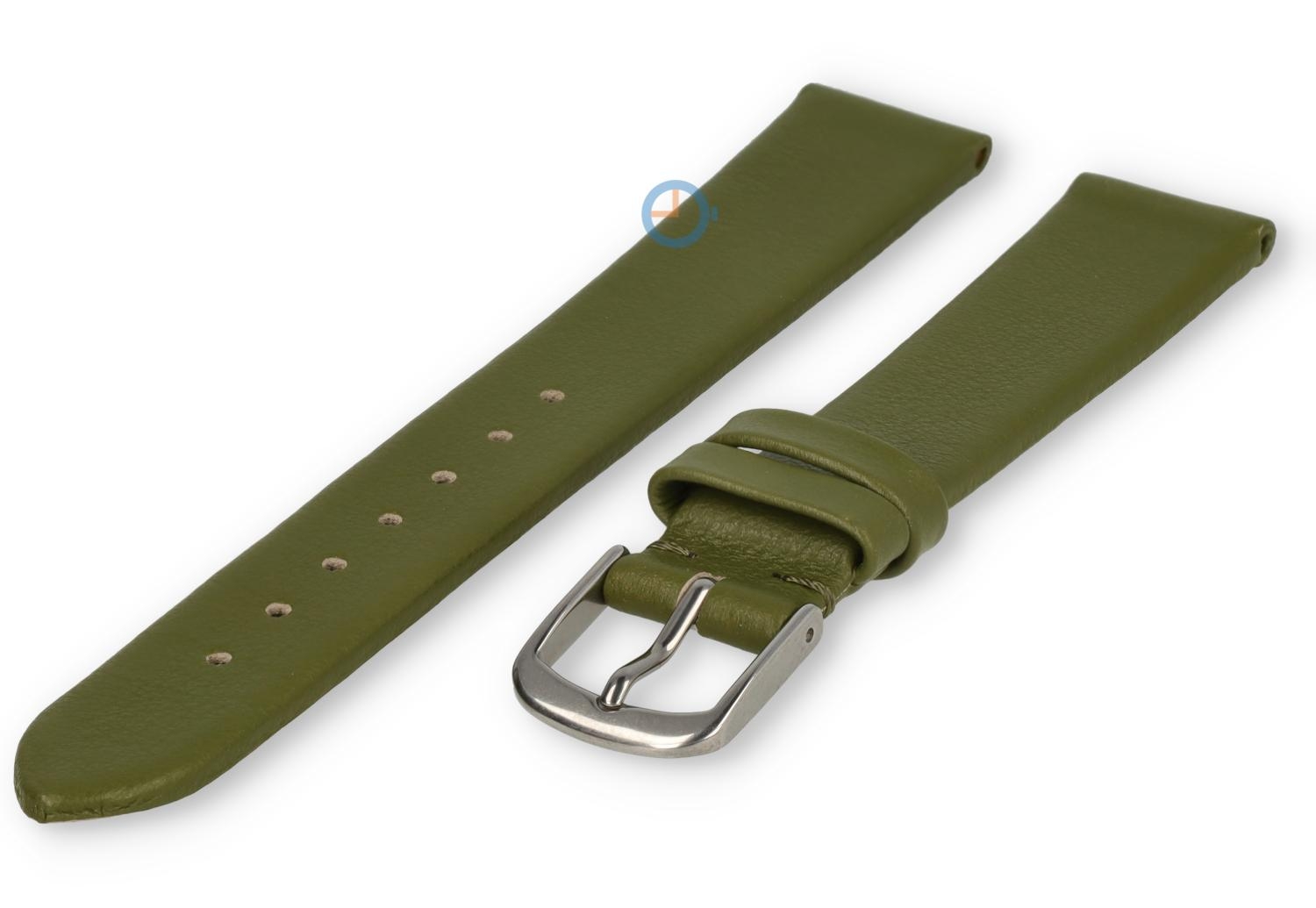 Nahtloses und glattes Uhrenarmband 18mm - Avocado