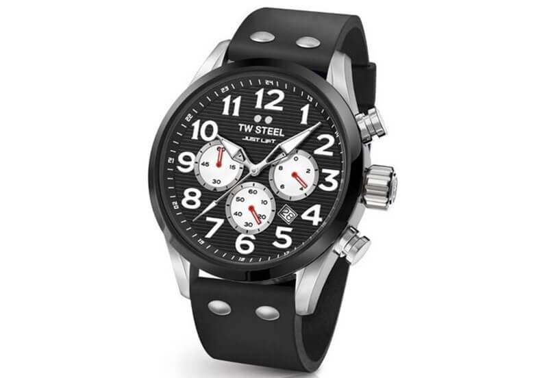 TW Steel Volante TW985 Uhrenarmband schwarz - 24mm