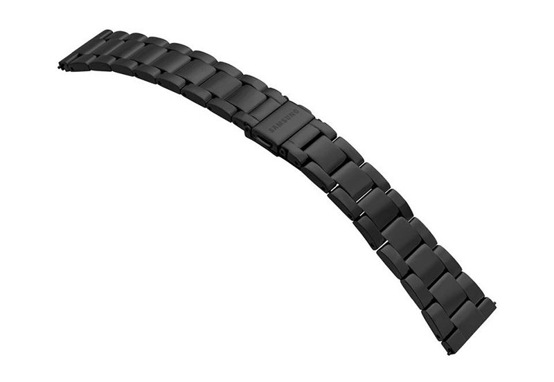 Samsung Galaxy Active2 Uhrenarmband - schwarz Stahl (40mm)