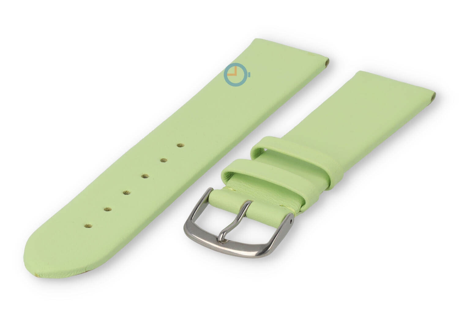 Nahtloses und glattes Uhrenarmband 20mm - pistazie