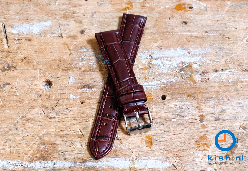 Horlogeband voor Maurice Lacroix 18mm - bruin