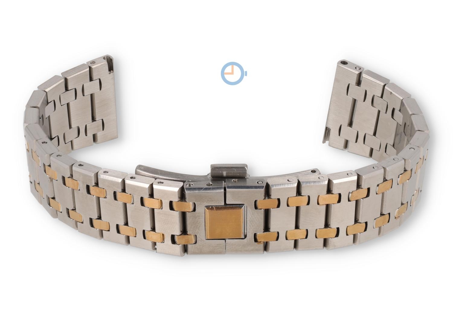 22mm armband silber/gold - Audemars Piguet look
