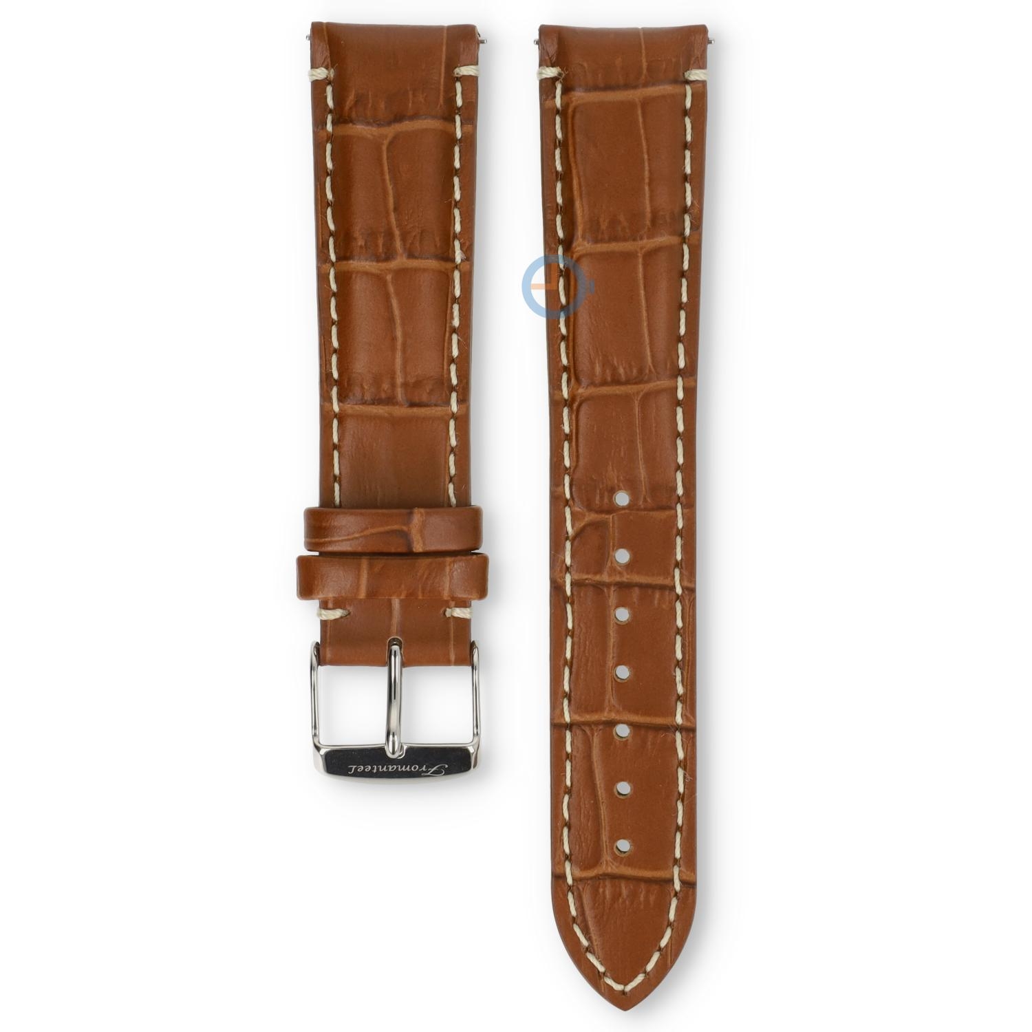 Fromanteel Uhrenarmband Braun, extra lang