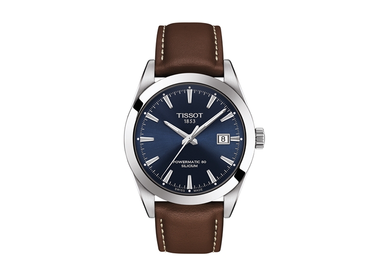 Tissot Uhrenarmband T1274071604100 braun Leder