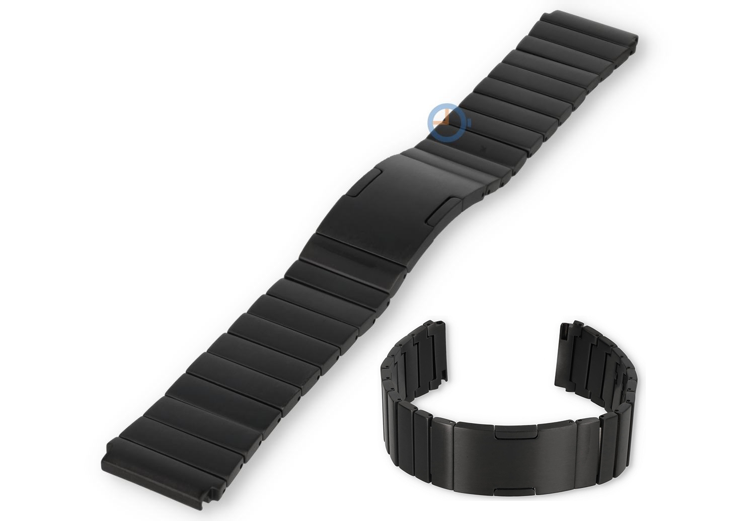 22mm Quick-Switch Uhrenarmband - matt black