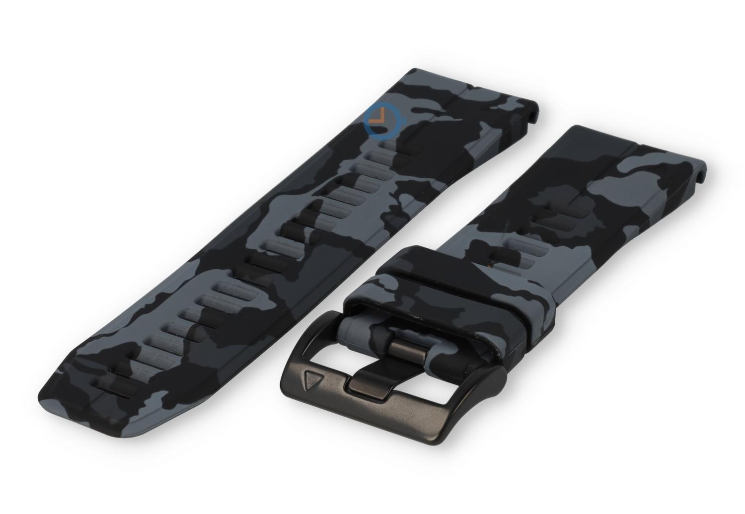 Quick Fit band Garmin Fenix 7X - camouflage - grau
