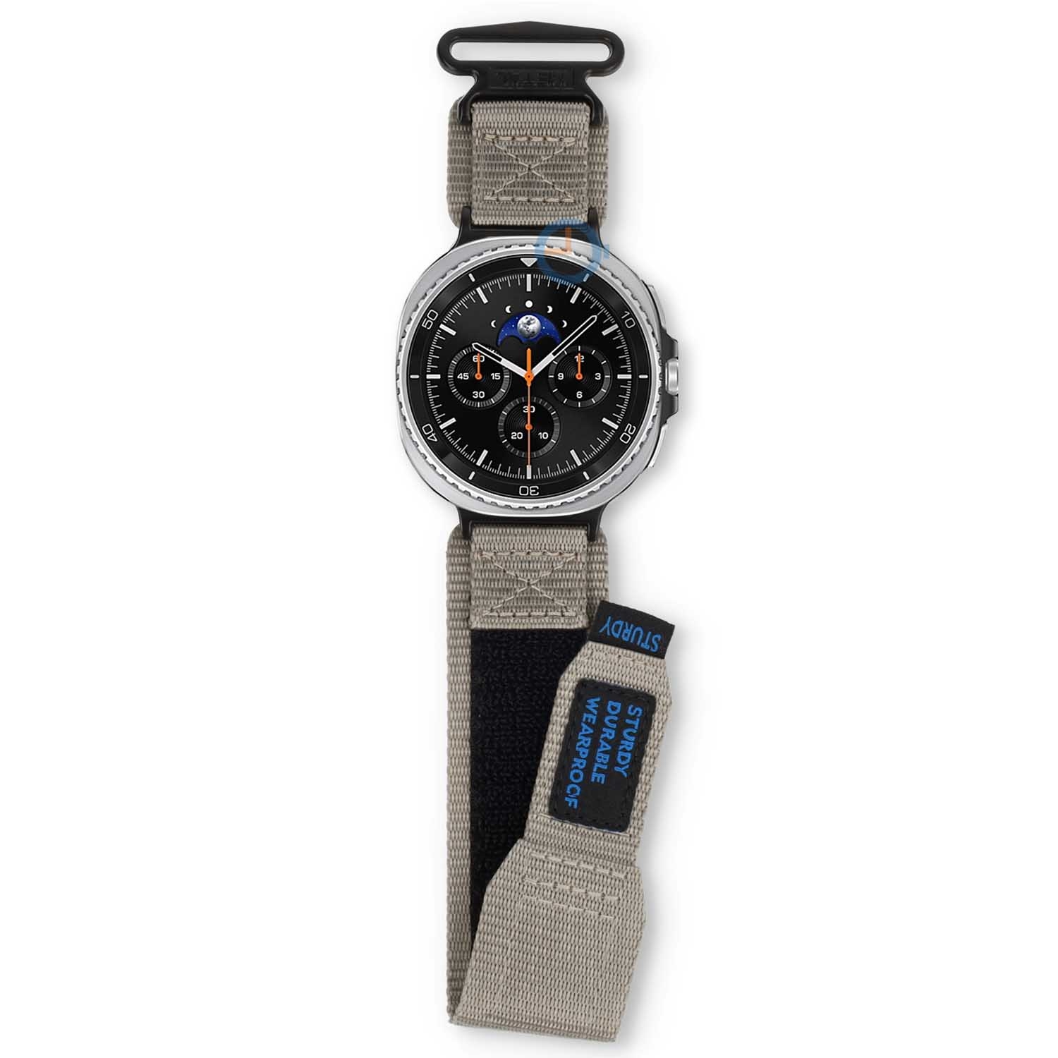 Samsung Galaxy Watch 8 40mm nylon Uhrenarmband - Grey