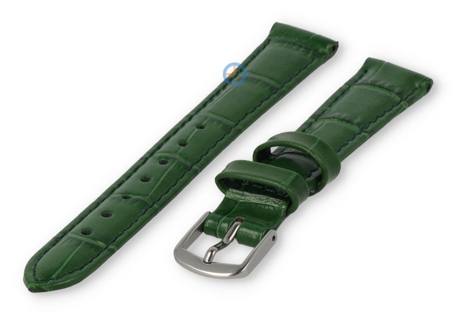 12mm Uhrenarmband für Rosefield - emerald leather