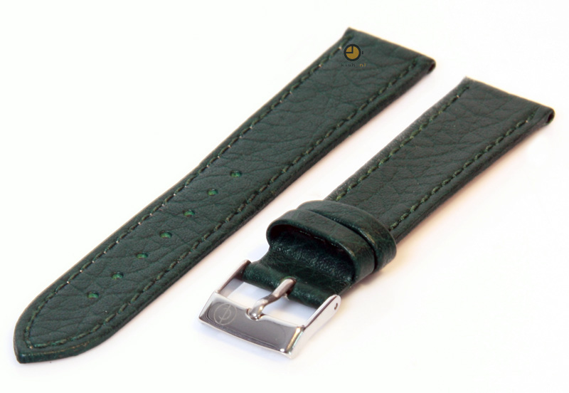Uhrenarmband 18mm Grün Büffelleder
