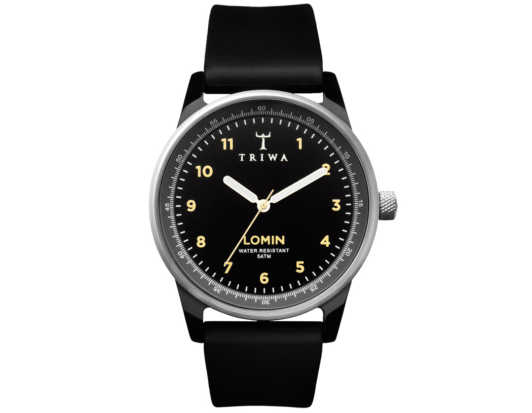 Triwa Uhrenarmband midnight lomin