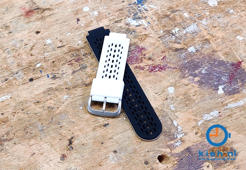 Garmin Approach S2/S4 horlogeband siliconen wit/zwart