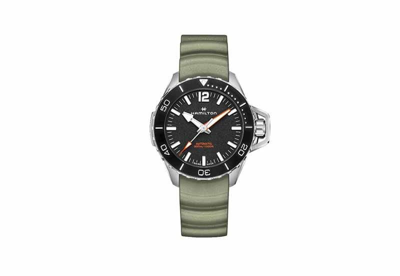Hamilton Khaki Navy Frogman Uhrenarmband: H77825331