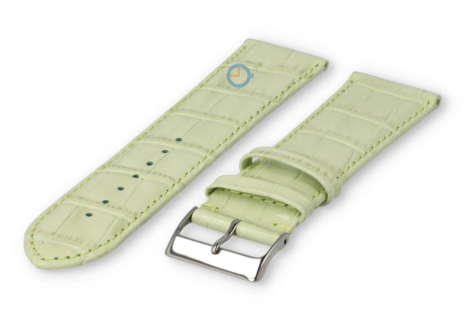 XL Uhrenarmband aus Kalbsleder - 26mm - Pastellgrün