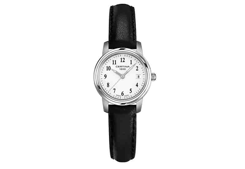 Certina Band C0052101603200A 12/10mm schwarzes Leder