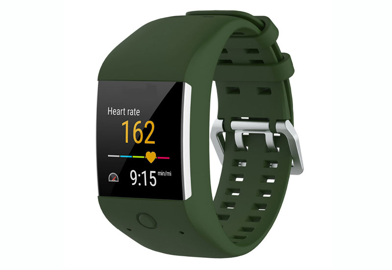 Ersatzarmband für Polar M600 (dunkelgrün)