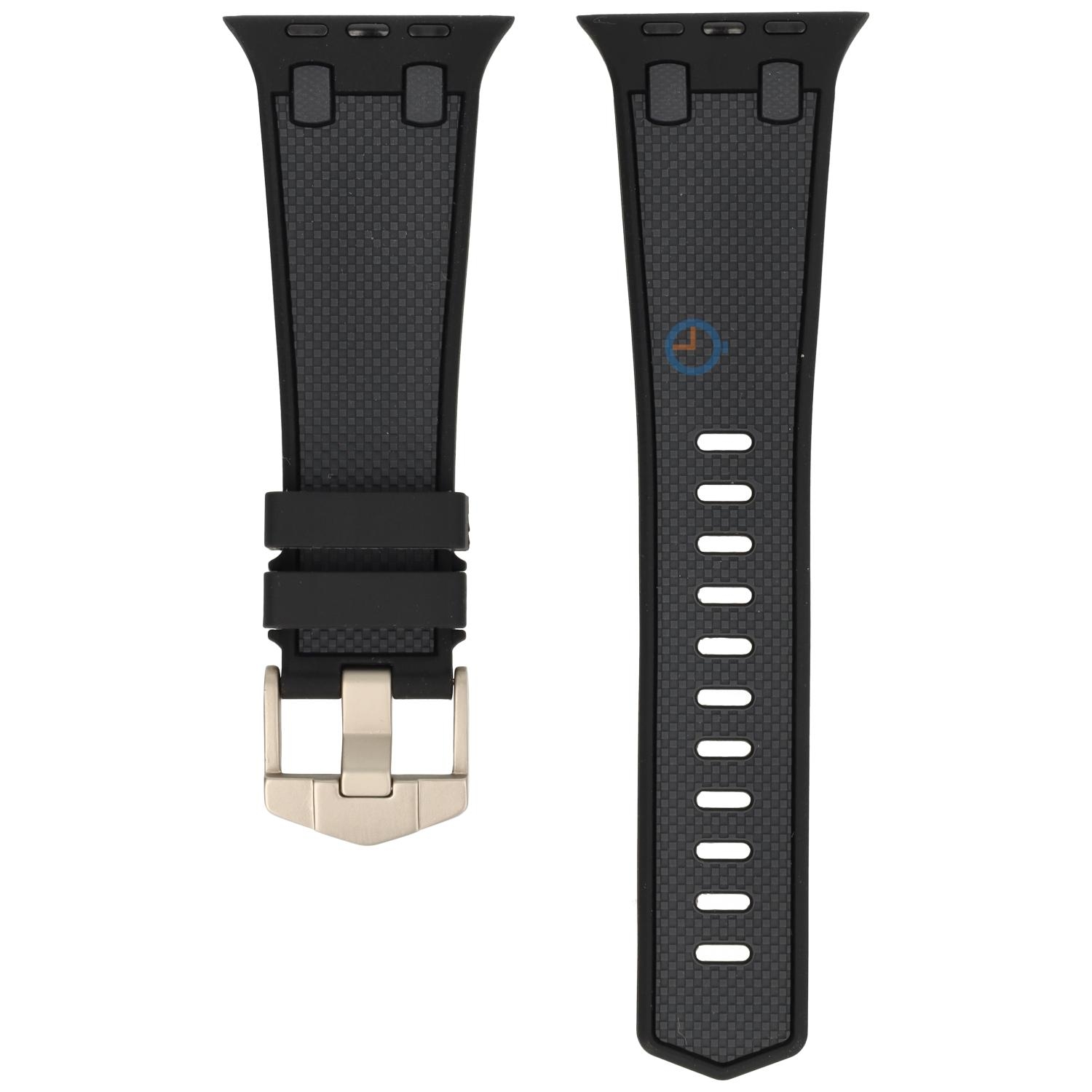 AP Style Band fÃ¼r Apple Watch 45mm - Black Grey